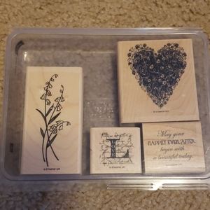 Stampin Up 4pc Ever After used once